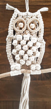 Load image into Gallery viewer, Macrame Owl Wall Hanging | Home Decor
